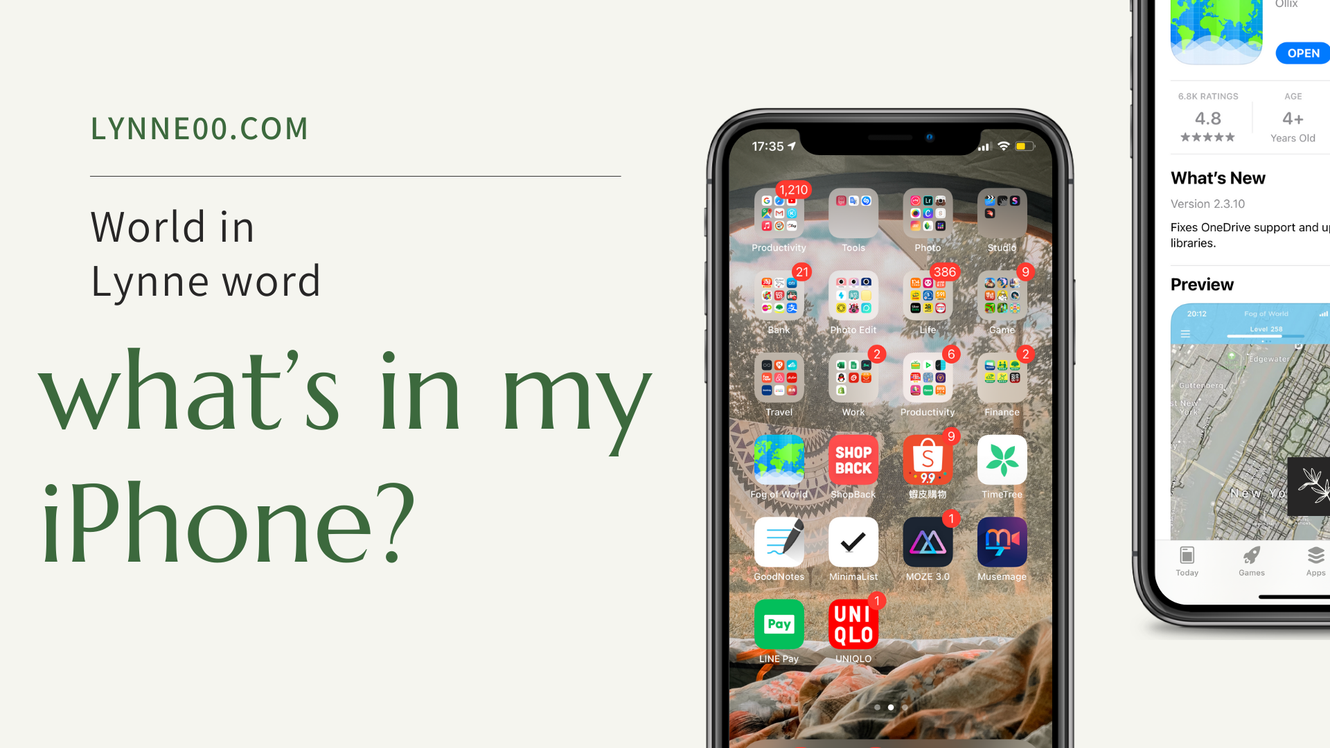 what's in my iphone?