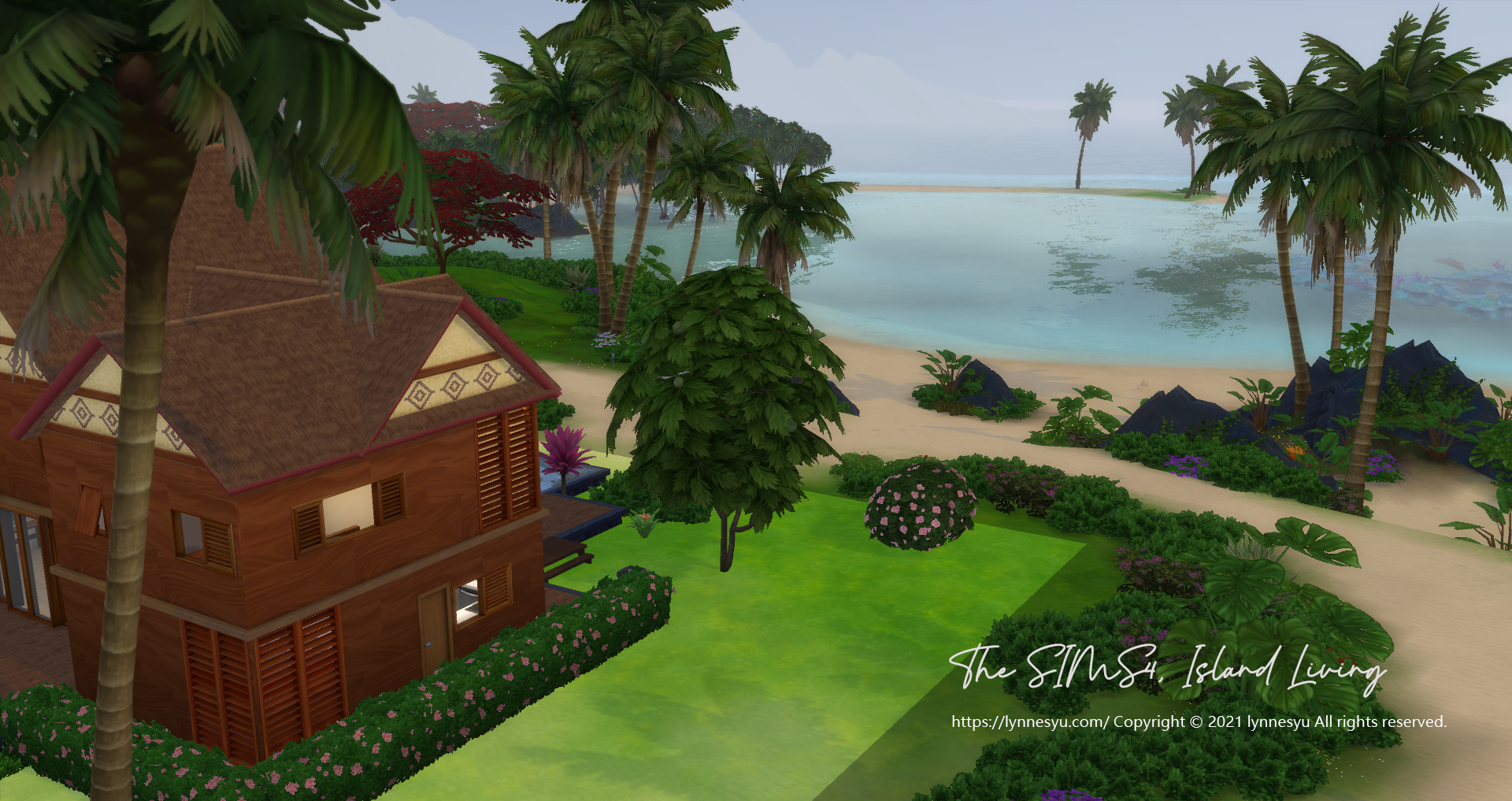 Sims4海島風情的小屋