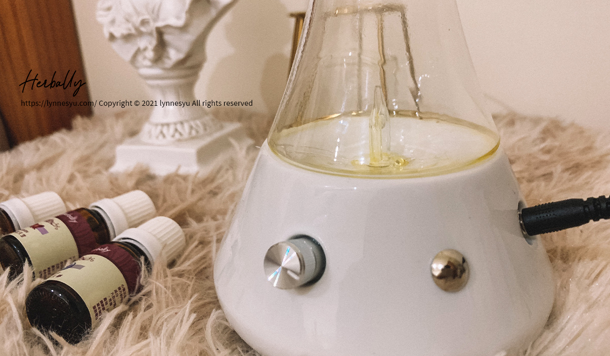 herbally奧羅拉精油擴香儀開箱｜香氣與空間連結，屬於你的味道是什麼？