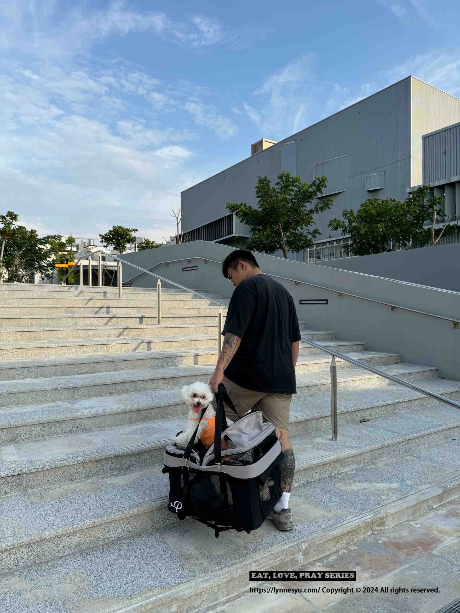 讓毛孩也能優雅出行！百嬌客時尚寵物推車推薦 ☄︎ 高鐵小巴超全能！