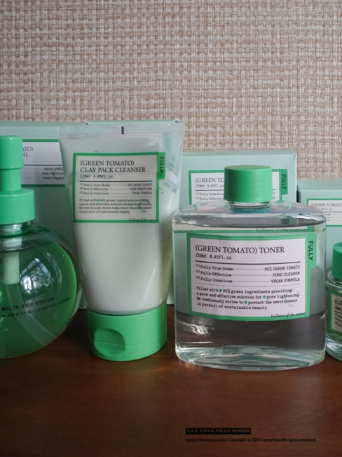 去韓國狂掃！Olive Young熱銷Top1的毛孔保養品，FULLY綠番茄細緻我的月球表面肌！