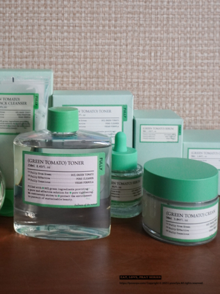 去韓國狂掃！Olive Young熱銷Top1的毛孔保養品，FULLY綠番茄細緻我的月球表面肌！