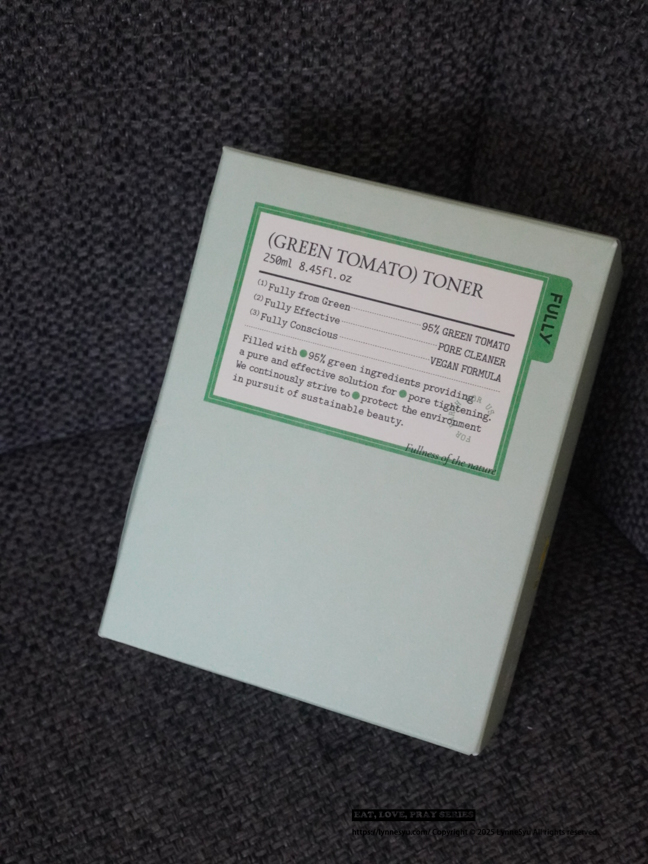 去韓國狂掃！Olive Young熱銷Top1的毛孔保養品，FULLY綠番茄細緻我的月球表面肌！