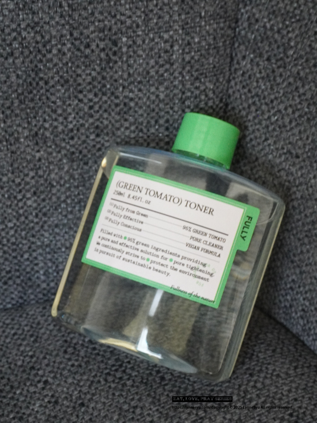 去韓國狂掃！Olive Young熱銷Top1的毛孔保養品，FULLY綠番茄細緻我的月球表面肌！