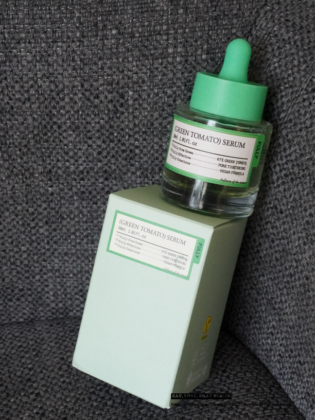 去韓國狂掃！Olive Young熱銷Top1的毛孔保養品，FULLY綠番茄細緻我的月球表面肌！