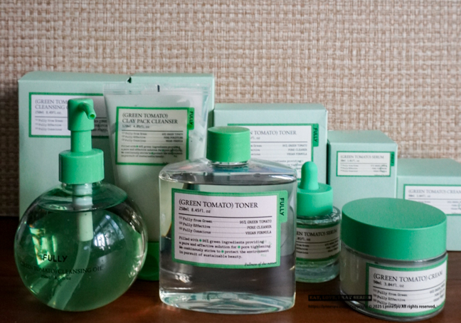 去韓國狂掃！Olive Young熱銷Top1的毛孔保養品，FULLY綠番茄細緻我的月球表面肌！