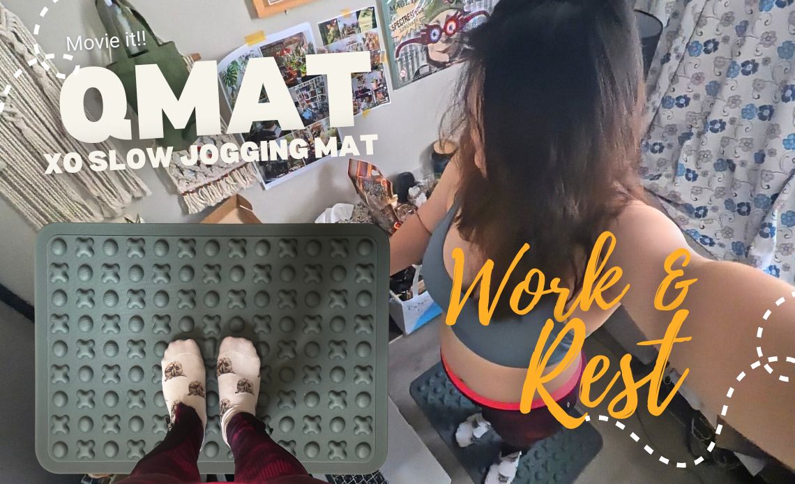 QMAT 筋膜超慢跑墊，讓居家健身變成一件不費力卻能堅持下去的事