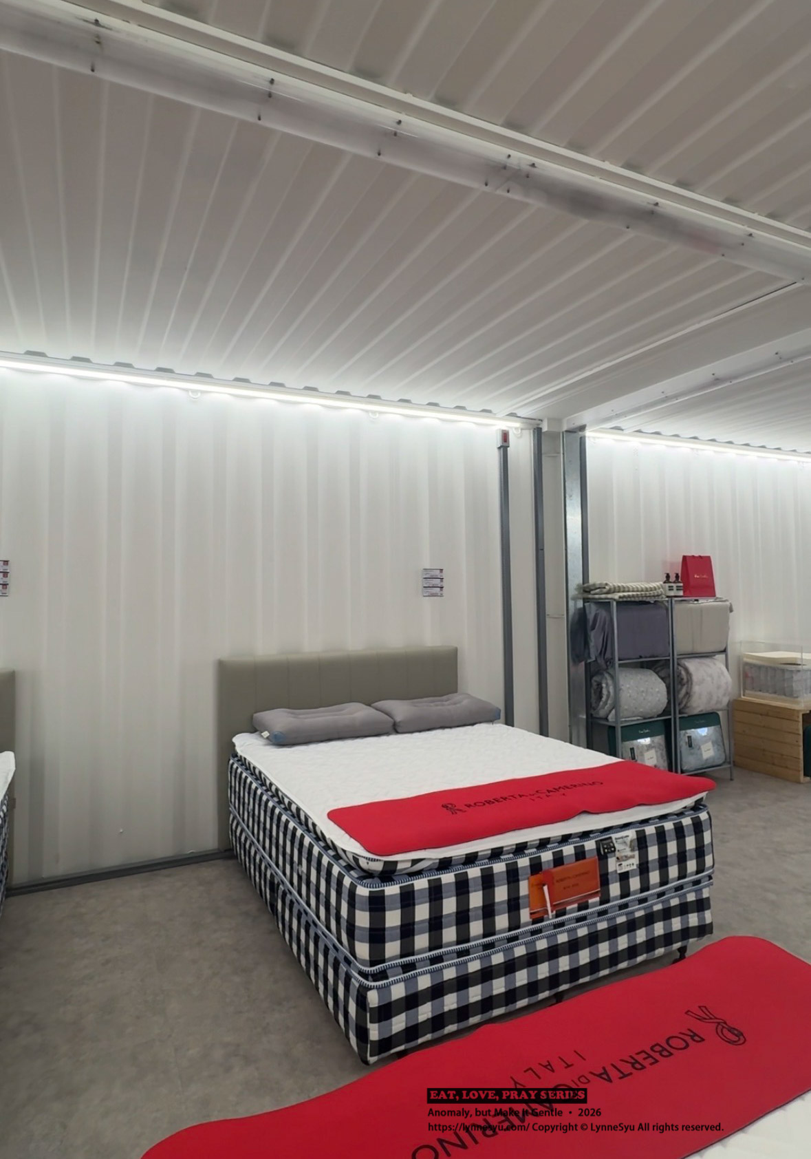 隱藏都市的加州小沙漠！皮爾卡登寢具台中旗艦店，關於法式生活感的睡眠美學｜義大利床墊、全台最齊JellyCat！