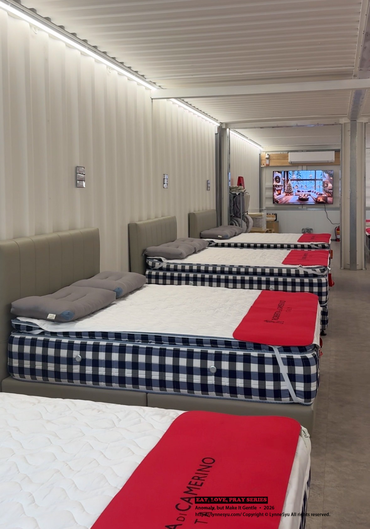 隱藏都市的加州小沙漠！皮爾卡登寢具台中旗艦店，關於法式生活感的睡眠美學｜義大利床墊、全台最齊JellyCat！